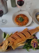 Red Snapper with Arroz Mamposteado